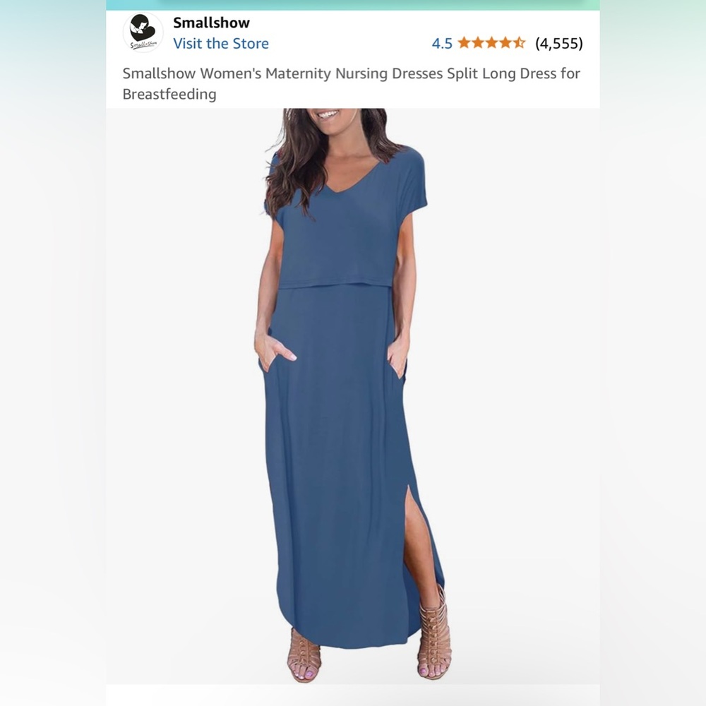 Breastfeeding Nursing Dress